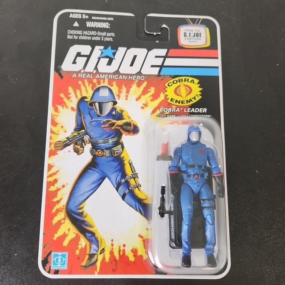 GI Joe 25th Anniversary Classic Cobra Commander Hasbro Cobra Leader Action Figur